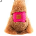 thumbnail image 4 of PULLIMORE Male Dog Belly Manner Bands Resuable Dog Diapers Elastic Washable Pet Band Wraps Nappies (S, Red), 4 of 9
