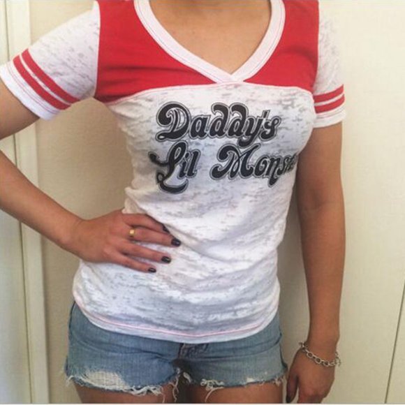 Women'Summer Casual Printing Short Sleeve Slim Fit T-Shirt