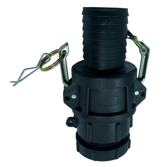 Adaptador de tanque de agua IBC de 62 mm a válvula de grifo de manguera, piezas de repuesto para jardín 50mm