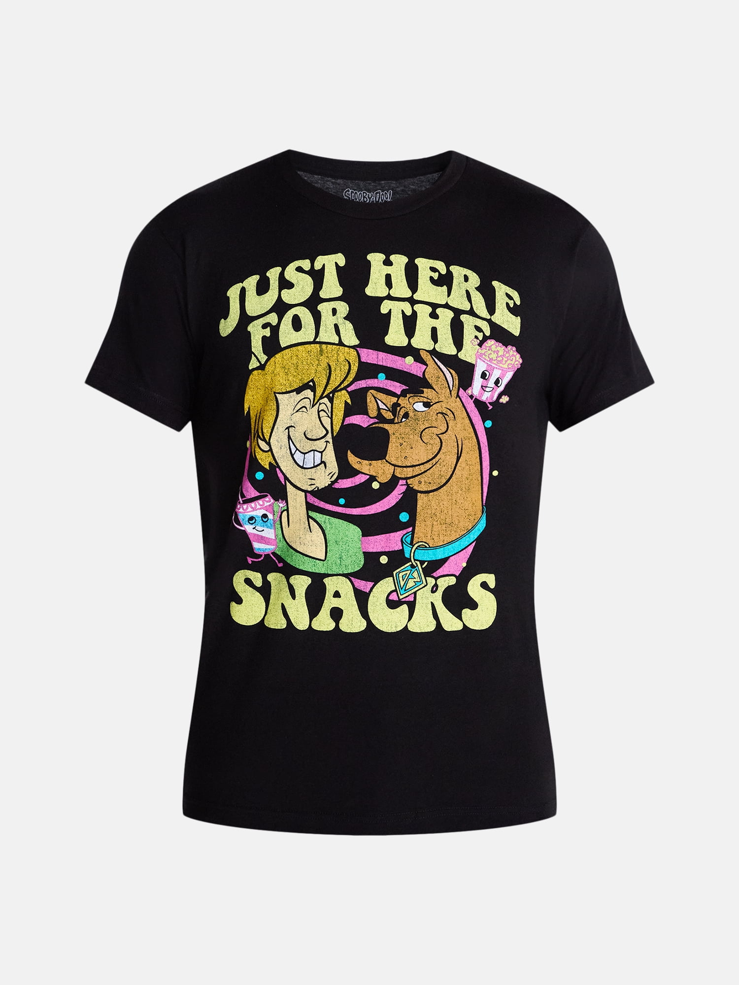 Scooby-Doo Men's and Big Men's Graphic Tee with Short Sleeves, Sizes S-3XL