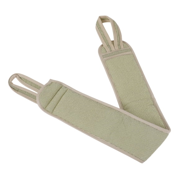 Unique Bargains 1 Pc Solid Body Scrub Towel Exfoliating Towel Yellow Green