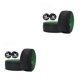 thumbnail image 3 of Pack de 2 cintas antideslizantes Eigraketly para manillar de bicicleta Verde negro, 3 of 6