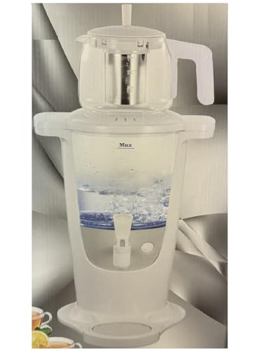 Electric Samovar Tea Maker Kettle 4.2L Glass Teapot 110V 1000W Auto Shut Off