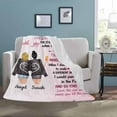 thumbnail image 2 of LHSHID Personalized Blanket to my bestie from best friend Thank You for making me laugh Blanket Throws Gifts for Women best Friend Siter, 2 of 4