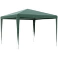 thumbnail image 1 of Outsunny Tente de Fête, Auvent de Gazebo Portable Abri pour Événements Vert, 1 of 10