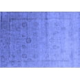 thumbnail image 1 of Ahgly Company Indoor Rectangle Oriental Blue Industrial Area Rugs, 5' x 7', 1 of 4