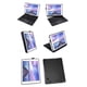 thumbnail image 3 of Estuche con Teclado Bluetooth para i Pad Air2, 2017 (5a generación)/2018 (6ta generación), Estuche de TPU Suave, Estuche Protector con portalápices, 7 Luces de Fondo EOTVIA No, 3 of 6