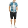 thumbnail image 3 of Real School Young Men's 10" Flat Front Short, 3 of 4