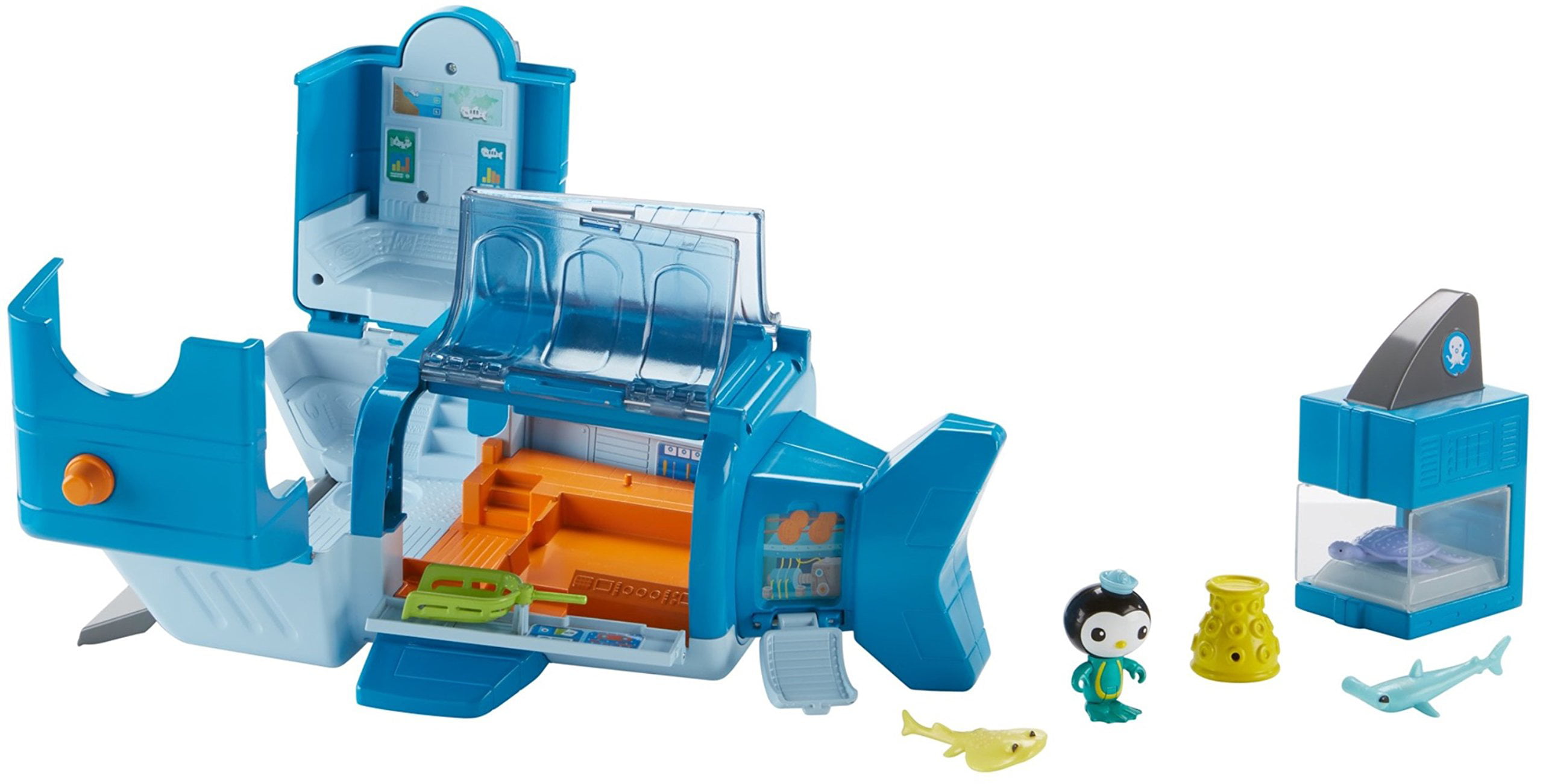 Pooparoos Fisher-Price Octonauts GUP-W Reef Rescue Playset