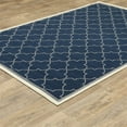 thumbnail image 3 of Oriental Weavers Marina Area Rug 6025P Navy Ogee Linked 3' 7" x 5' 6" Rectangle, 3 of 3