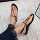 thumbnail image 5 of Amzcrzy Zapatos de mujer,Zapatos de mujer,Zapatillas de mujer, Sandalias romanas con punta plana y puntera para mujer, de verano, a la moda, para playa Sandalias Mujer Zapatillas De Casa, 5 of 5