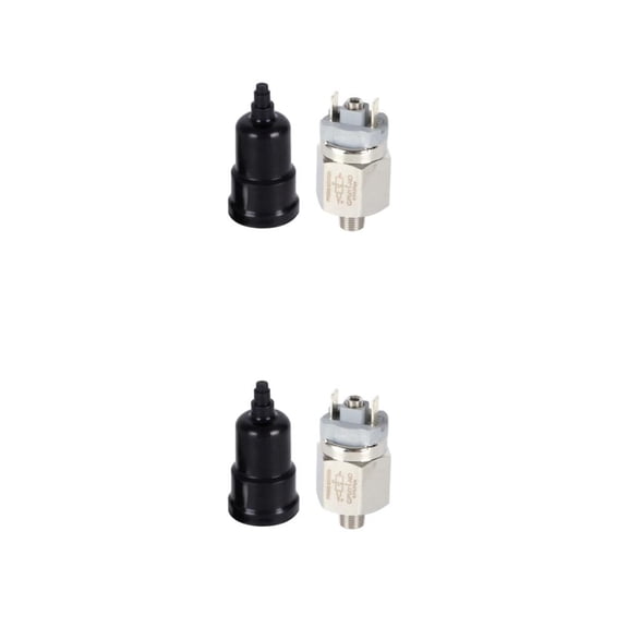 Riwesomey Interruptor de presión Compresor ajustable Diafragma Ajuste alto Controlador Firme Type10 NO10