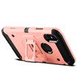 thumbnail image 4 of iPhone X Case, Mignova Rugged Plastic Heavy Duty Armor Holster Defender Full Body Protective Hybrid Case Cover with Belt Swivel Clip and Kickstand for Apple iPhone X (Rose Gold), 4 of 7