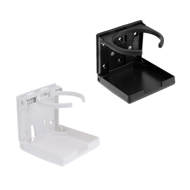 Paquete de 2 Portavasos de Copa Cola Plegable Para RV de Barco Marino Sostenedor de la bebida
