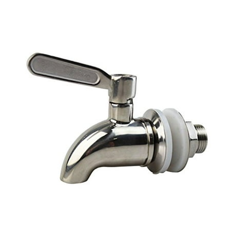 - Palais Glassware Stainless Steel Beverage Dispenser Replacement Spigot Kit, Polished Finish