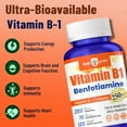 thumbnail image 3 of (3 Pack) Vitamin B1 (Thiamine) 250 mg - 120 Vegetarian Tablets, 3 of 7