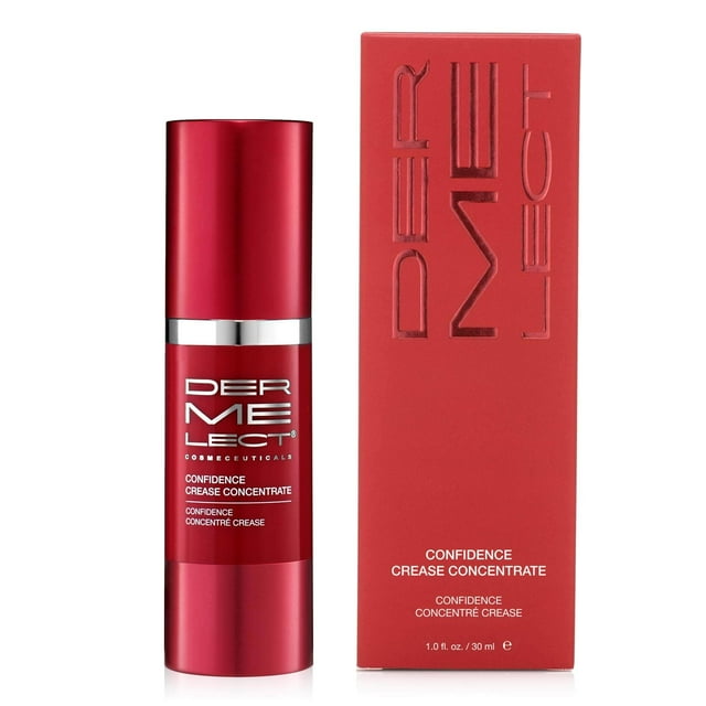 Dermelect Concentré Anti-Plis Confiance - Sérum Anti-âge avec Rétinol et Hyaluronique pour Lisser et Cibler les Ridules et les Rides, 11 Ridules, Ridules du Froncement, Ridules d'Expression, Fa