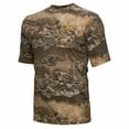 thumbnail image 4 of Blocker Outdoors Shield Series Fused Cotton Short-Sleeve Shirt, Camo Hunting Clothes for Men (Realtree Excape, Large), 4 of 7