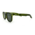thumbnail image 6 of Gentlemanly Retro Horn Rim Hipster Fashion Plastic Sunglasses [All Green], 6 of 7