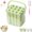 Green Large, variant on Silicone Ice Stick Tray with Storage Caddy, Narrow Ice Cube Tray with Lid, Reusable Ice Maker Box for Frozen Treats, Easy Release Long Ice Cylinder Mold for Juice Drink Bottles (Green, Small)