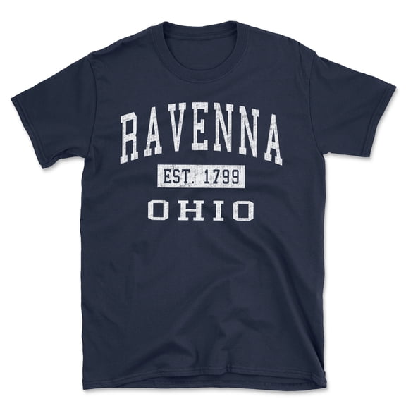 Ravenna Ohio Classic Established Men's Cotton T-Shirt