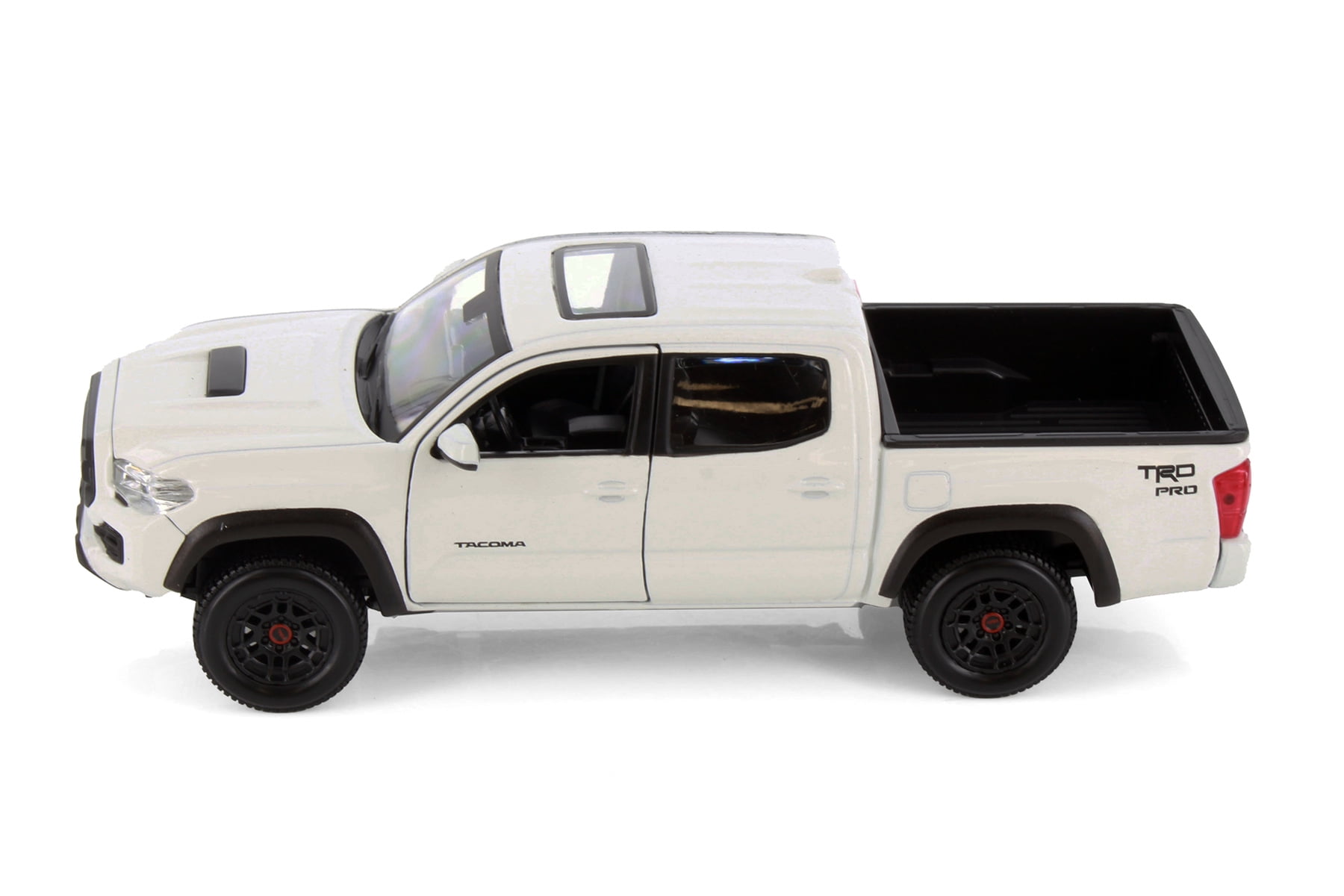 2023 Toyota Tacoma TRD Pro Pickup Truck, White - Showcasts 37910 - 1/27 Scale Diecast Model Car