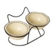 thumbnail image 5 of Tazones de gato de cerámica elevados alimentador de gato alimentador de alimentación Antislip Protege cuellos de mascotas de gato Tazón de agua para beige, 5 of 8