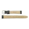 thumbnail image 2 of Ladies 16mm Black Genuine Textured Leather Replacement Watch Band, 2 of 2