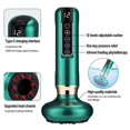 thumbnail image 5 of Masajeador eléctrico con ventosas al vacío GuaSha anticelulítico, belleza, salud, raspado, calor infrarrojo, masaje adelgazante Gua Sha, 12 niveles de succión, verde, 5 of 5
