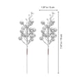 thumbnail image 2 of MasteelfCA 10Pcs Artificial Berry Stems Glitter Fake Berry Branch for Christmas Tree Wreath Decorations, 2 of 8