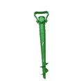 thumbnail image 2 of KAKOWELY Support de Parasol de Plage Réglable Ancre de Sable Support Extensible pour Canne à Pêche Soleil Plage Jardin Patio (Vert), 16.54"X3.74"X1.77 Pouces, 2 of 4
