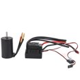 thumbnail image 4 of 3660 3300KV Brushless Motor, RC Brushless Motor Reliable Programmable Black  For Sensorless And Brushless Motors For 1/8 Rc Car, 4 of 8
