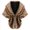 Fur color short hair, variant on Faux Furs Shoulder Wrap Shawl Scarf for Women Dating Night Party Accessory