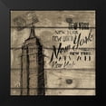 thumbnail image 2 of OnRei 20x20 Black Modern Framed Museum Art Print Titled - BIG DREAMS, 2 of 5