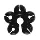thumbnail image 3 of Coda de pesca Bola fija suministros de pesca Reutilizable Proteger de caña de pescar tapón Negro, 3 of 8