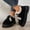 Black, variant on FRSASU Women's Snow Boots Faux Fur Lined Ankle Winter Booties Warm Fashionable Cold Weather Footwear Khaki