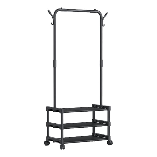 Kyursd Summer Home/Kitchen Organizers and Storage Special Offer!With Shoe Rack Coat Rack Floor Storage Rack Household Dormitory Multifunctional Coat Rack