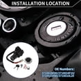 thumbnail image 3 of Juego de Interruptor de Llave de Encendido Único Bargains No.3710024F00 para Suzuki GSX1300R Hayabusa 1999-2007 1 Conjunto, 3 of 6