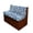 Blue Zigzag, variant on XYZCANDO Starfish Camper Seat Covers Comfortable Camper Cushion Covers, Washable Stretch RV Booth Seat Covers Fit for Sofa RV Couch