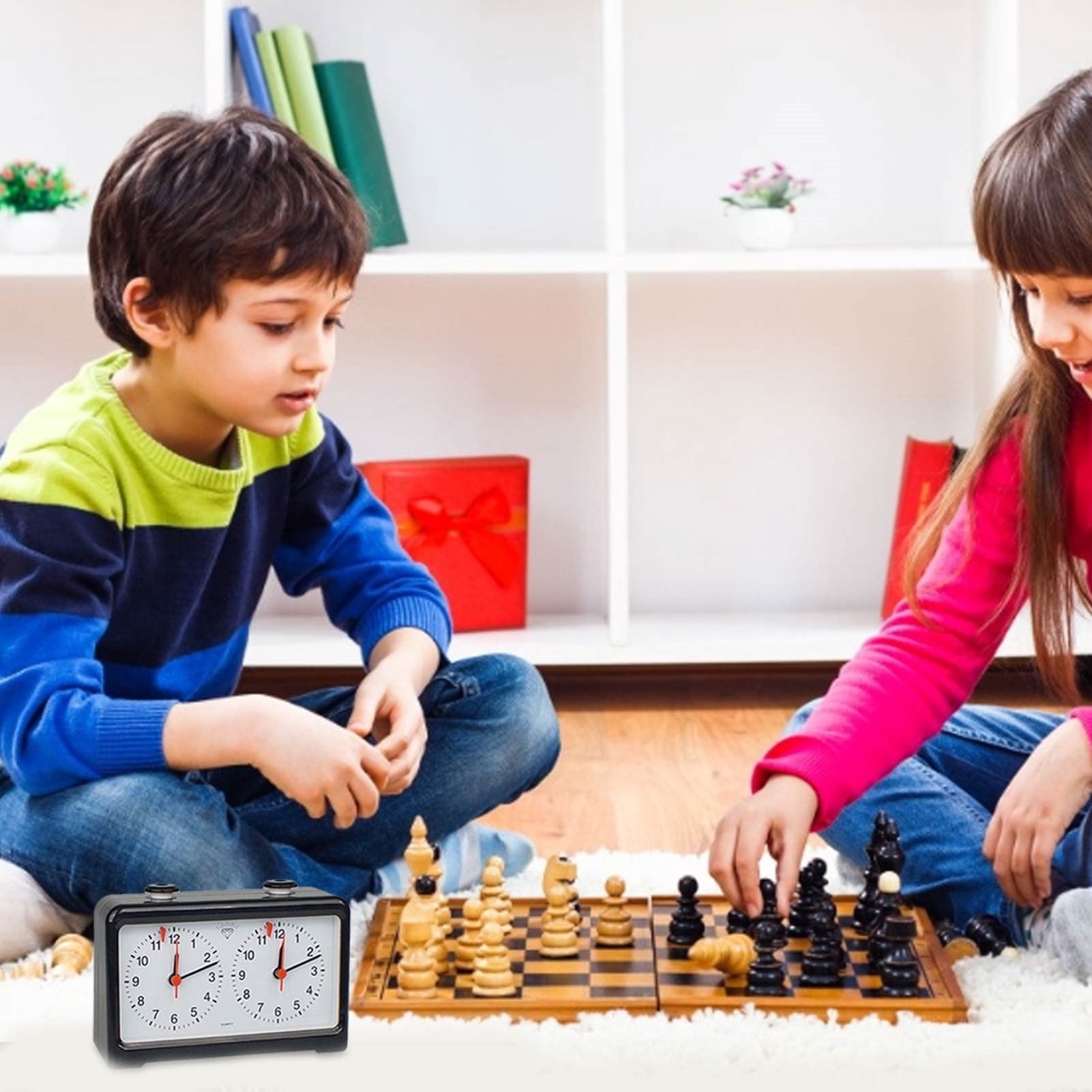 Chess Timer | International Chess Timer Clock | Professional Chess Clock  Game Timer Analogue Clock Chess Timer I-GO Count Up Count Down Timer -  Walmart.com