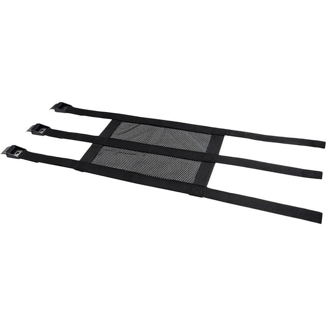 Miangastore Siège de Remplacement en Maille Polyester pour Arbre Noir 1Ensemble 63x11.8 Po