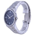 thumbnail image 3 of Casio Blue Dial Stainless Steel Analog Quartz MTP-V005D-2B5 MTPV005D-2 Men's Watch, 3 of 4