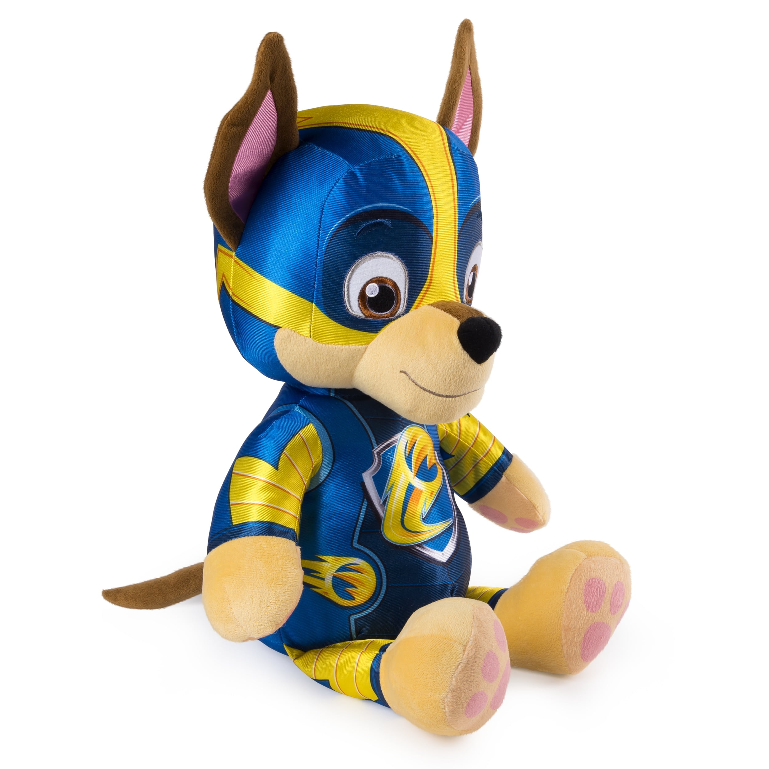 Peluche Pat Patrouille Chase Mighty Pups 28 cm