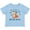 AE-Light Blue, variant on Inktastic Let it Snow Cute Orange Fox in Hat and Scarf Boys or Girls Baby T-Shirt