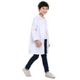 thumbnail image 4 of Toptie Kids Lab Coat For School Scientists Halloween Costume-White-5/6, 4 of 10