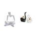 thumbnail image 1 of Escultura De Cisne Imaginativa, Figura Artística Para Sala De Estar Y Decoración De Mesa, Adorno único De Pareja Para Estantería Y Entrada., 1 of 8