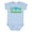 AE-Light Blue, variant on Celebrate Earth Day Peace Love Earth Boys or Girls Baby Bodysuit