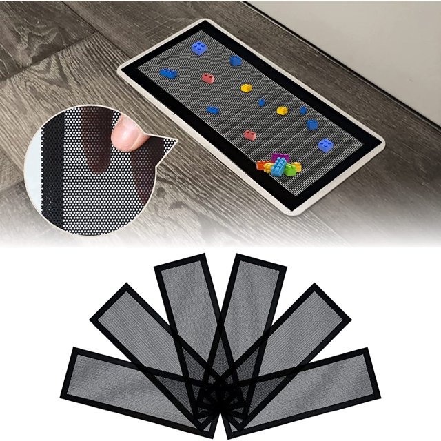 Happon Floor Register Vent Cover 4"x10" Air Vent Screen Mesh