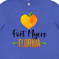 thumbnail image 4 of Inktastic Fort Myers Florida Orange in Heart Youth T-Shirt, 4 of 5