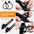 thumbnail image 5 of Luz trasera para bicicleta Hcikoat con intermitentes, 120 lúmenes, recargable por USB, 5 of 5